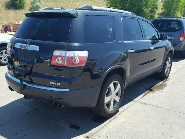 1GKLVMED8AJ233013 - 2010 GMC ACADIA SLT 黑色 照片 4