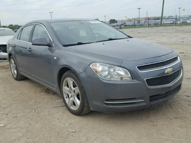 1G1ZH57B78F264614 - 2008 CHEVROLET MALIBU GRAY photo 1