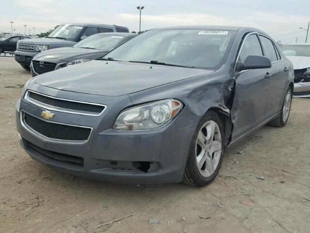 1G1ZH57B78F264614 - 2008 CHEVROLET MALIBU GRAY photo 2