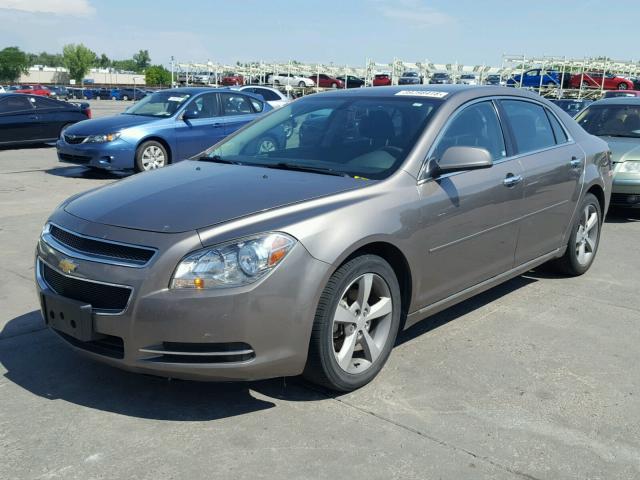 1G1ZC5E06CF271112 - 2012 CHEVROLET MALIBU 1LT BROWN photo 2