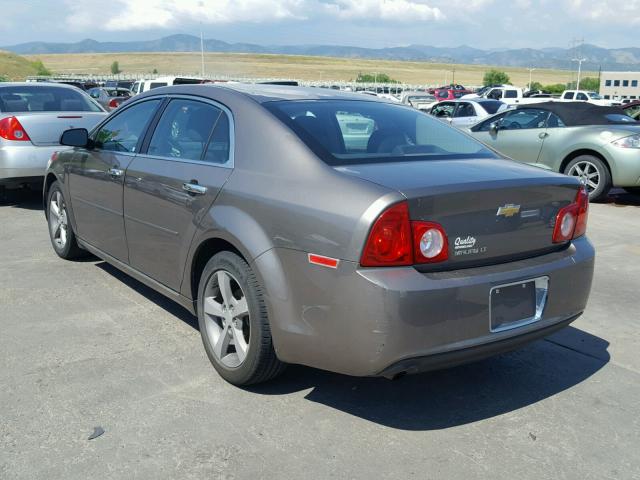 1G1ZC5E06CF271112 - 2012 CHEVROLET MALIBU 1LT BROWN photo 3