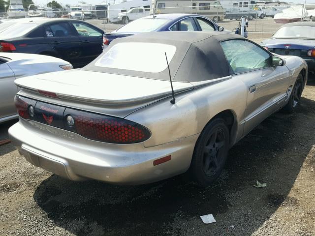 2G2FS32K822118291 - 2002 PONTIAC FIREBIRD GRAY photo 4