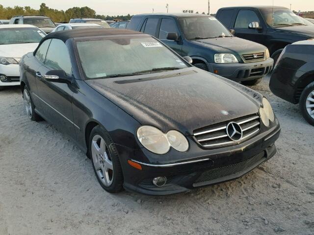 WDBTK75GX6T072707 - 2006 MERCEDES-BENZ CLK 500 BLACK photo 1