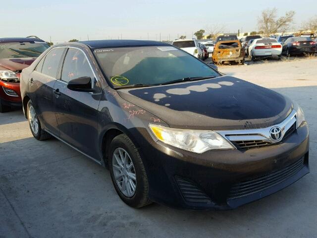 4T1BF1FK8CU123480 - 2012 TOYOTA CAMRY/SE/L BLACK photo 1