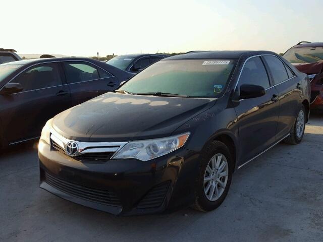 4T1BF1FK8CU123480 - 2012 TOYOTA CAMRY/SE/L BLACK photo 2