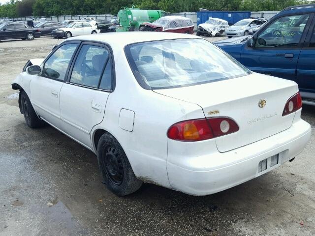 2T1BR12E02C519751 - 2002 TOYOTA COROLLA CE WHITE photo 3