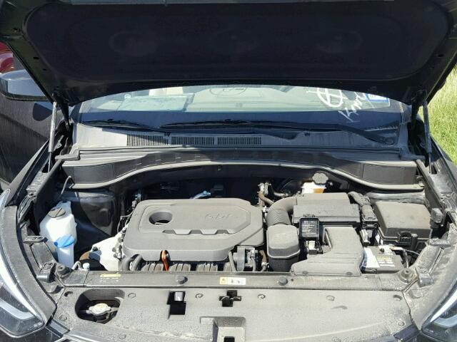 5NMZU3LB4HH012352 - 2017 HYUNDAI SANTA FE S 黑色 照片 7