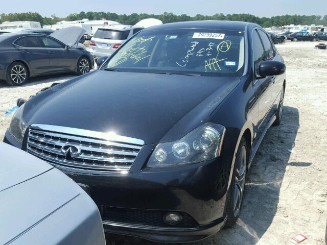 JNKAY01E67M309285 - 2007 INFINITI M35 BASE BLACK photo 2