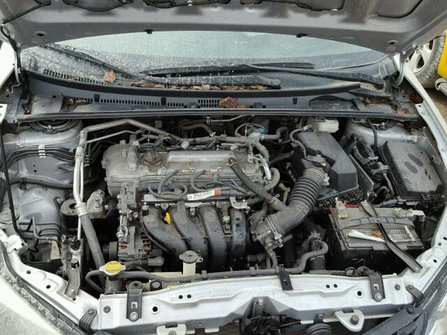 5YFBURHE1FP242604 - 2015 TOYOTA COROLLA L GRAY photo 7