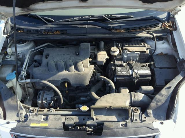 3N1AB6AP8AL687958 - 2010 NISSAN SENTRA 2.0 WHITE photo 7