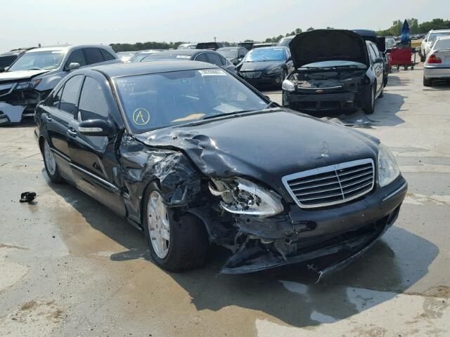 WDBNF67J26A473096 - 2006 MERCEDES-BENZ S 350 BLACK photo 1