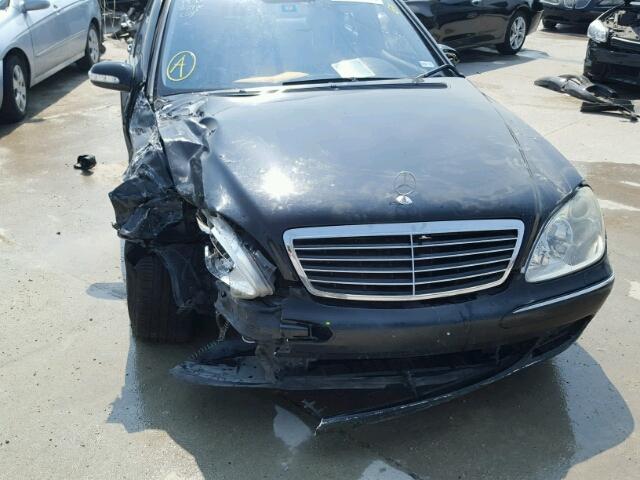 WDBNF67J26A473096 - 2006 MERCEDES-BENZ S 350 BLACK photo 7