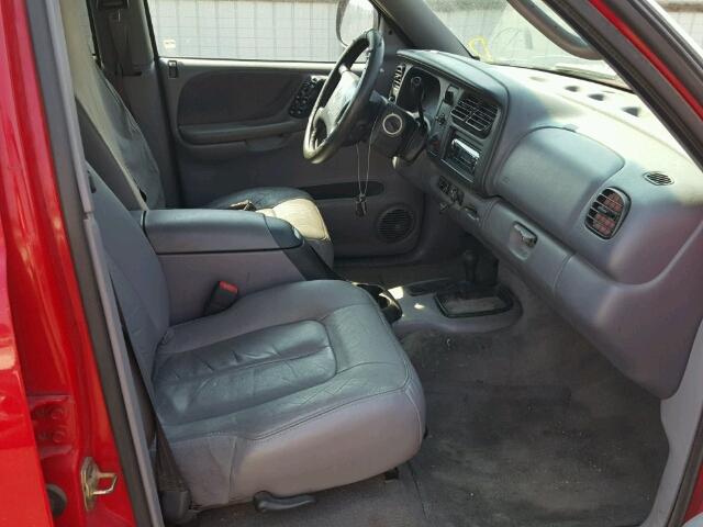 1B4HS28Y0XF506676 - 1999 DODGE DURANGO RED photo 5