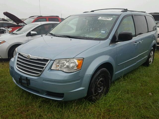 2A4RR4DE1AR315210 - 2010 CHRYSLER TOWN & COU BLUE photo 2