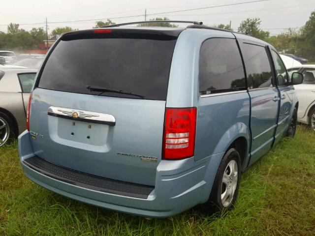 2A4RR4DE1AR315210 - 2010 CHRYSLER TOWN & COU BLUE photo 4