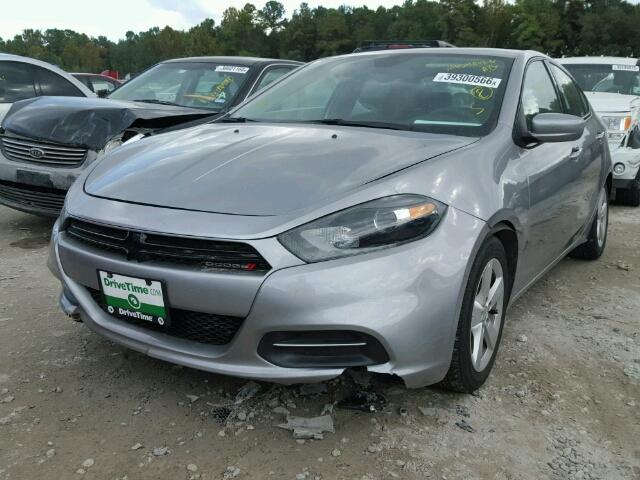 1C3CDFBB5FD275355 - 2015 DODGE DART SXT GRAY photo 2