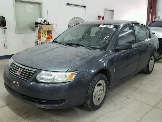 1G8AF52F85Z144376 - 2005 SATURN ION LEVEL CHARCOAL photo 2