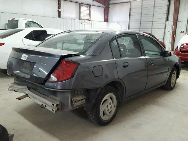 1G8AF52F85Z144376 - 2005 SATURN ION LEVEL CHARCOAL photo 4