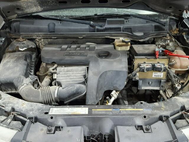 1G8AF52F85Z144376 - 2005 SATURN ION LEVEL CHARCOAL photo 7