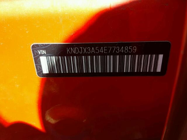 KNDJX3A54E7734859 - 2014 KIA SOUL ! RED photo 10