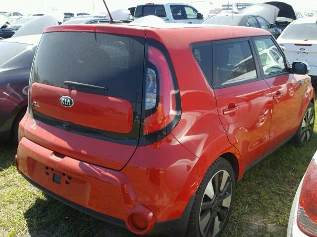 KNDJX3A54E7734859 - 2014 KIA SOUL ! RED photo 4