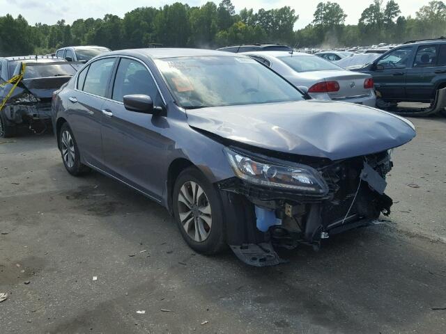 1HGCR2F3XFA200677 - 2015 HONDA ACCORD LX GRAY photo 1