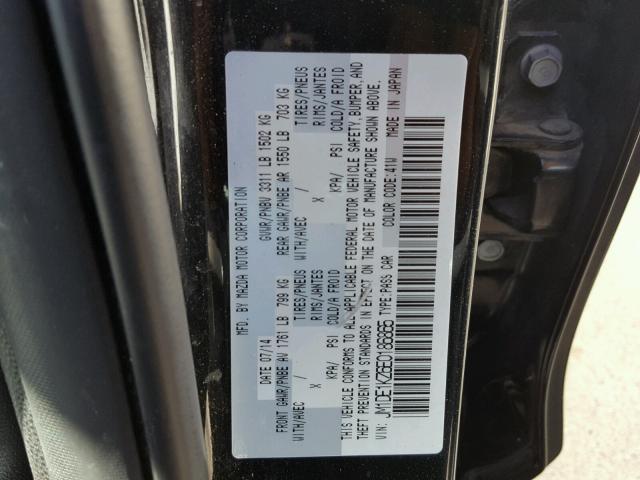 JM1DE1KZ6E0186865 - 2014 MAZDA MAZDA2 SPO 黑色 照片 10