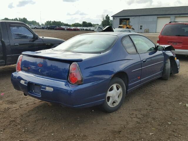 2G1WX12K239450259 - 2003 CHEVROLET MONTE CARL BLUE photo 4