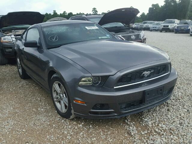 1ZVBP8AM3E5254488 - 2014 FORD MUSTANG GRAY photo 1