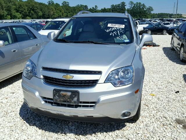 3GNAL4EK7ES645796 - 2014 CHEVROLET CAPTIVA SILVER photo 9