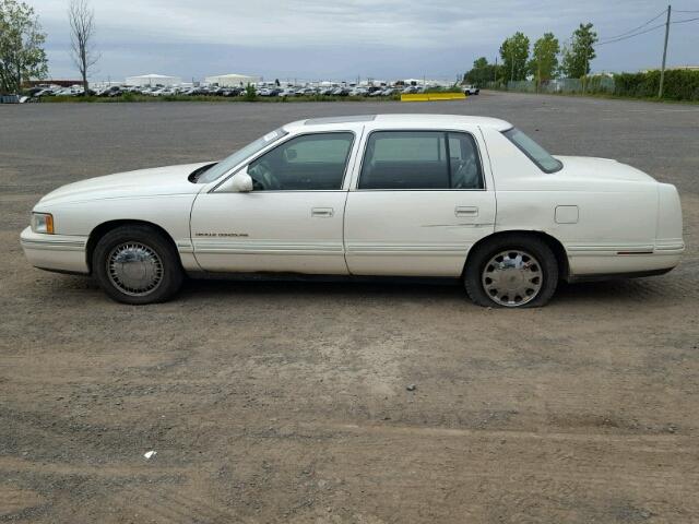 1G6KF5497XU740096 - 1999 CADILLAC DEVILLE CO WHITE photo 9