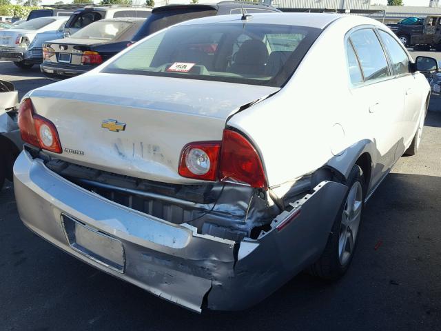 1G1ZB5EB8AF153726 - 2010 CHEVROLET MALIBU LS ვერცხლისფერი ფოტო 4