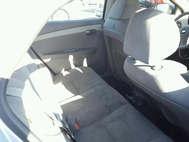 1G1ZB5EB8AF153726 - 2010 CHEVROLET MALIBU LS ვერცხლისფერი ფოტო 6