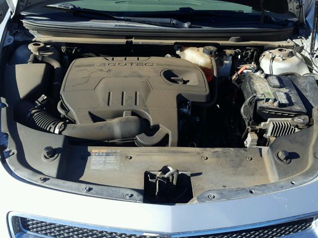 1G1ZB5EB8AF153726 - 2010 CHEVROLET MALIBU LS ვერცხლისფერი ფოტო 7