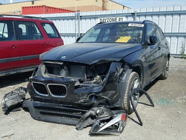 WBAVL1C51DVR83187 - 2013 BMW X1 XDRIVE2 BLACK photo 2