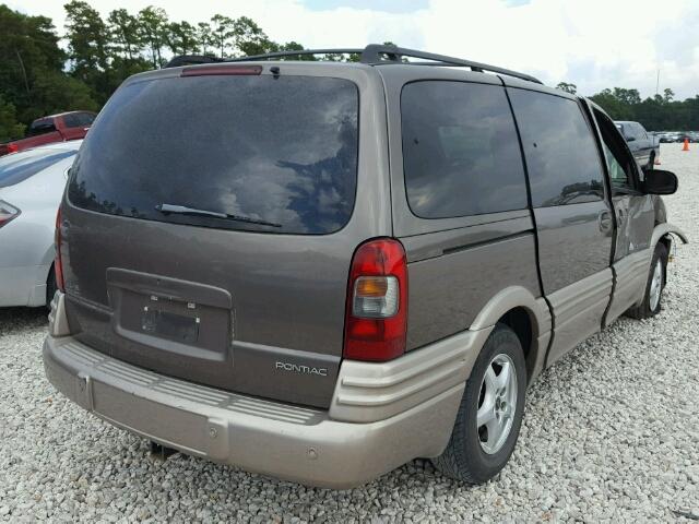 1GMDX03E03D198074 - 2003 PONTIAC MONTANA BROWN photo 4