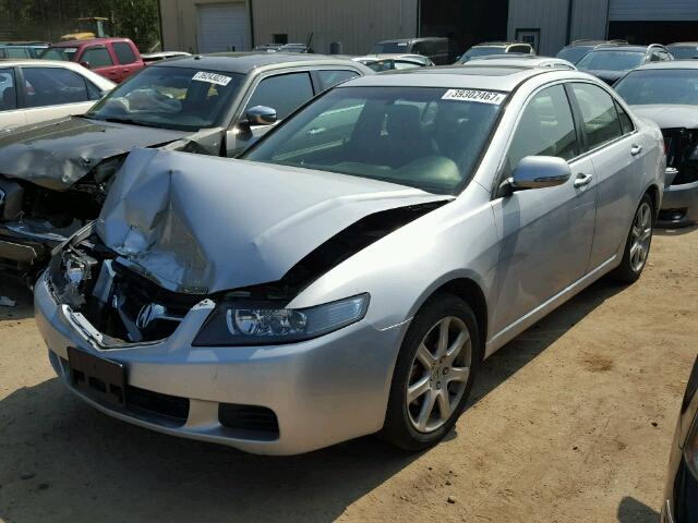 JH4CL96875C017629 - 2005 ACURA TSX SILVER photo 2