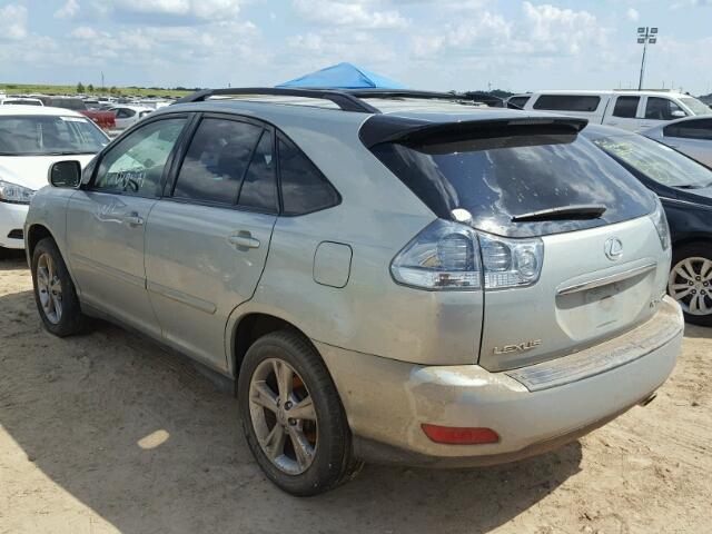 JTJGW31U060004085 - 2006 LEXUS RX 400 SILVER photo 3