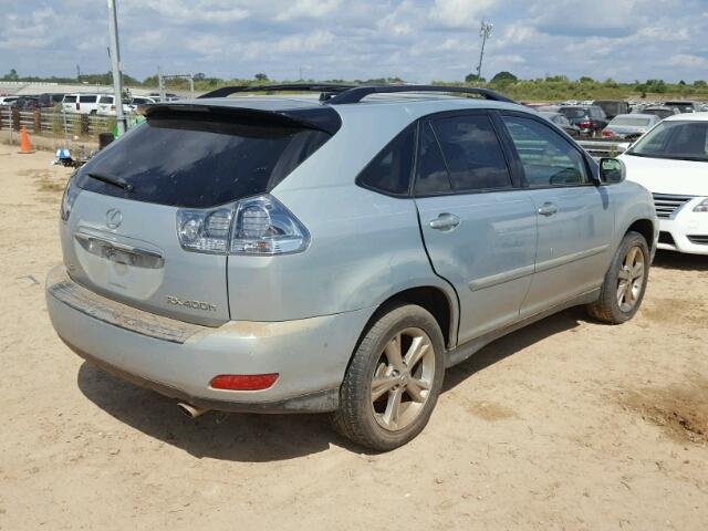 JTJGW31U060004085 - 2006 LEXUS RX 400 SILVER photo 4