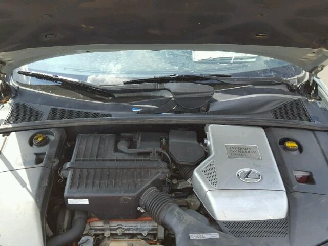 JTJGW31U060004085 - 2006 LEXUS RX 400 SILVER photo 7