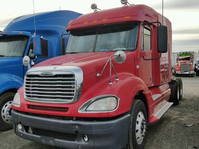 1FUJA6CK08LZ70144 - 2008 FREIGHTLINER CONVENTION RED photo 2