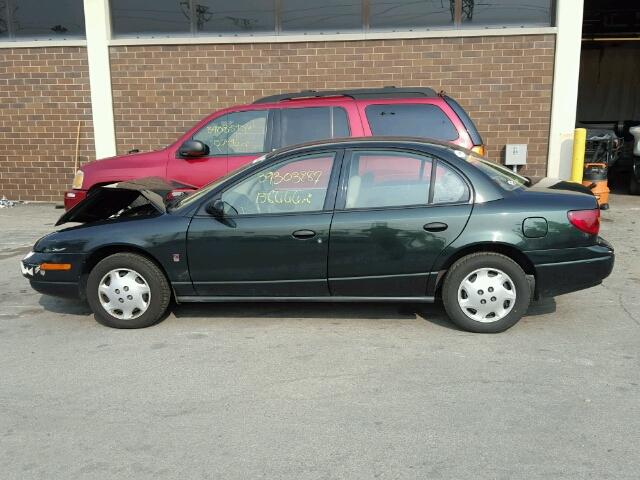 1G8ZH52882Z175279 - 2002 SATURN SL1 GREEN photo 10