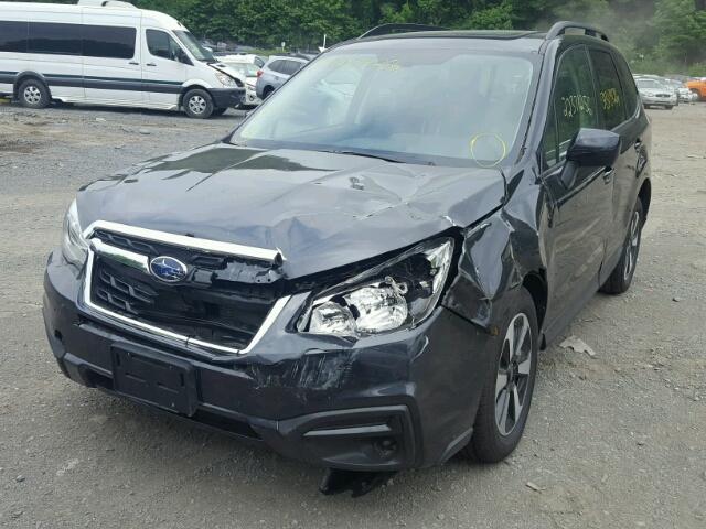 JF2SJAEC4JH409055 - 2018 SUBARU FORESTER 2 BLACK photo 2