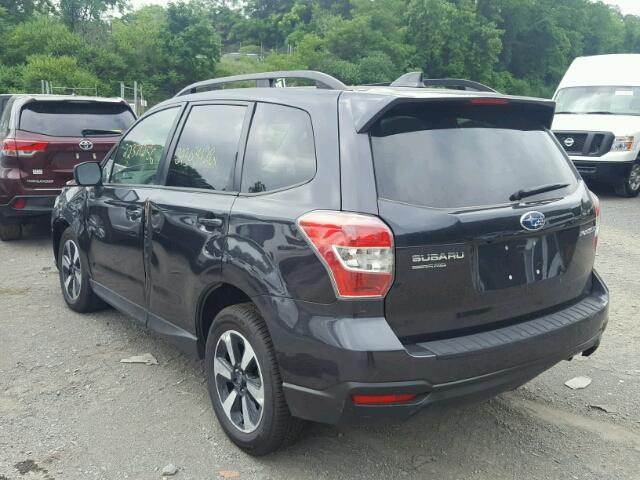 JF2SJAEC4JH409055 - 2018 SUBARU FORESTER 2 BLACK photo 3