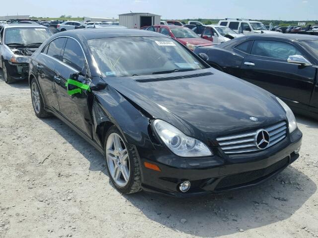 WDDDJ72X67A113527 - 2007 MERCEDES-BENZ CLS 550 BLACK photo 1