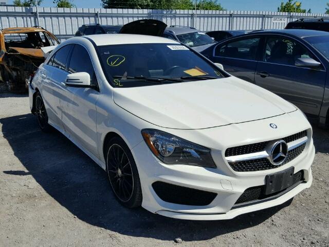 WDDSJ4GB9FN179175 - 2015 MERCEDES-BENZ CLA 250 4M WHITE photo 1