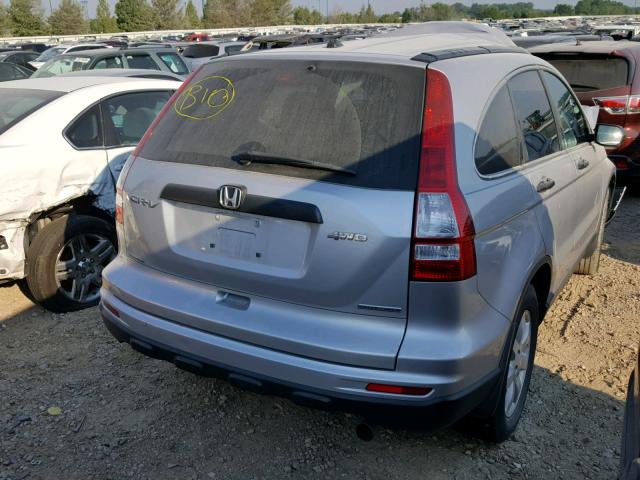 5J6RE4H43BL092031 - 2011 HONDA CR-V SE GRAY photo 4