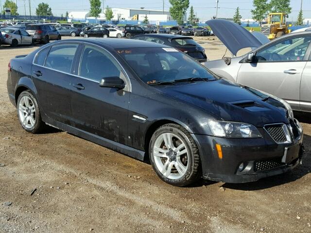 6G2ER57759L181787 - 2009 PONTIAC G8 BLACK photo 1