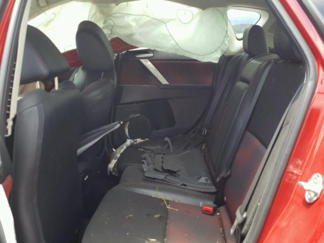 JM1BL1L3XD1741414 - 2013 MAZDA SPEED 3 RED photo 6