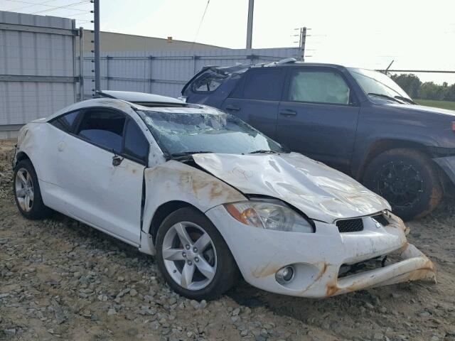 4A3AK24F48E035743 - 2008 MITSUBISHI ECLIPSE WHITE photo 1